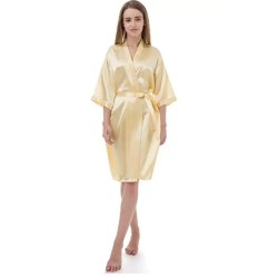 Soft Satin Robe