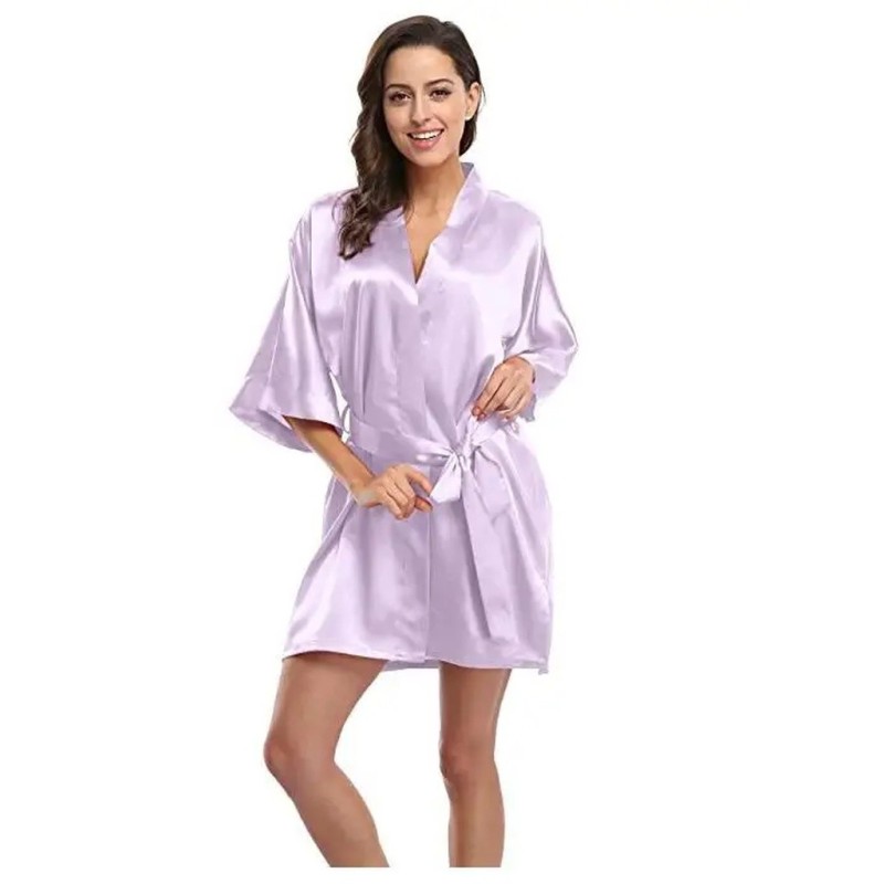 Soft Satin Robe