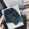 Short en jean taille basse femme, denim, mode, tendance, été, court