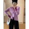 Colorful Women's Cardigan: Trendy and Comfortable