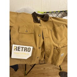 Yellow Suede Michigan Jacket - Retro American Style