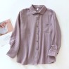 Oversized Organic Cotton Retro Shirt: Reinvented Vintage Chic