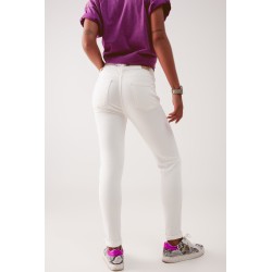 Essential Cream Skinny Jeans