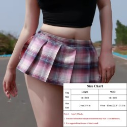 Kawaii Pleated Mini Skirt: Japanese Schoolgirl Style