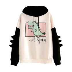 Sudadera Dinosaurio Kawaii: Moda Coreana, Comodidad & Estilo