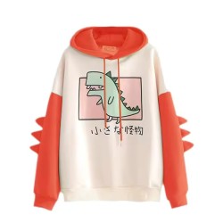 Kawaii Dinosaur Hoodie: Korean Fashion, Comfort & Style