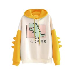 Sudadera Dinosaurio Kawaii: Moda Coreana, Comodidad & Estilo