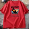 Reading Cat T-shirt: Harajuku, that's me!