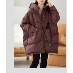 Chaqueta Oversize: Plumón de Pato, Cálida y Moderna