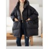 doudoune femme, doudoune longue, doudoune chaude, duvet de canard, veste d'hiver, manteau d'hiver, parka, oversize,