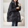 Oversized Down Jacket: Duck Down, Warm & Trendy