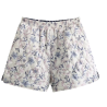 Oversized Vintage Floral Shorts: Rock Trend