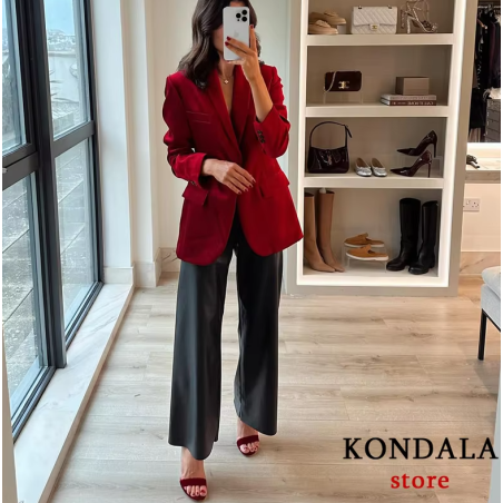 blazer, velvet, red, vintage, women's fashion, oversized, chic, elegant, casual, evening, office, clothing, trend, rock, gothic,