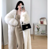 Faux Fur Coat - Korean Style