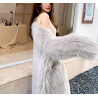 Faux Fur Coat - Korean Style