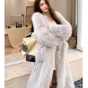 Cappotto Ecopelliccia Volpe - Stile Coreano