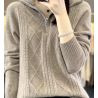 Merino Wool Trucker Sweater: Cozy & Chic