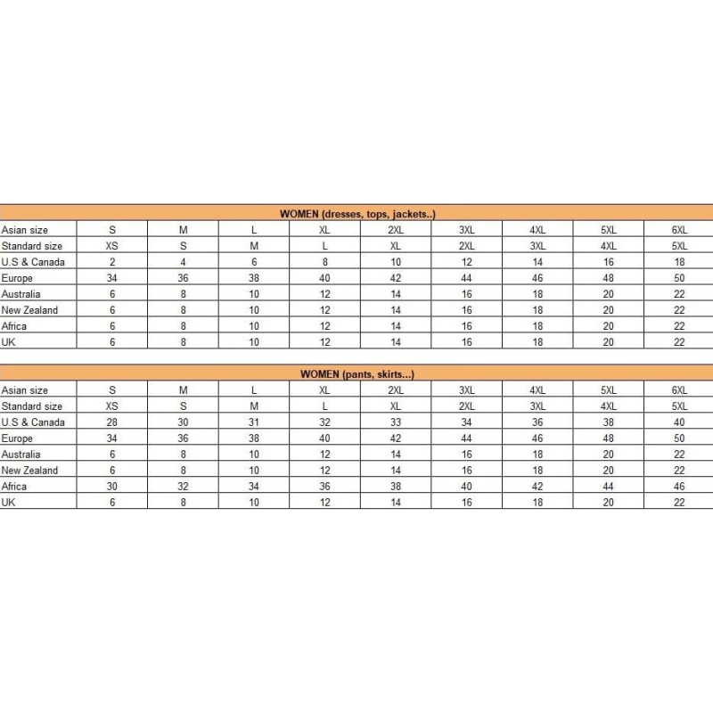 size conversion chart