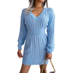 Robe Pull Torsadée : Chic et Confort