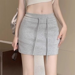 short skirt, women's fashion, trend, casual, comfortable, high waist, going out, fitness, yoga