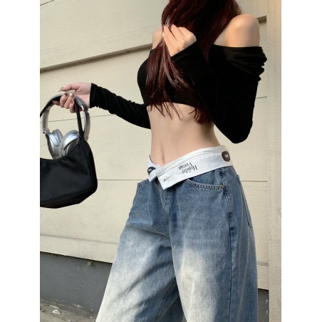 straight jeans, denim, vintage, streetwear, fashion, trend, casual, women, fashion, trend, young