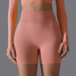 Short sport femme, taille haute, confort, fitness, yoga