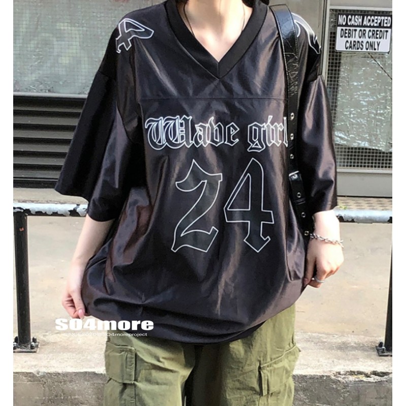 T-shirt oversize patchwork grunge Y2K | Mode femme