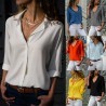 Camicia seta donna, elegante, comoda, autunno, inverno