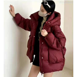 Oversized puffer jacket, warm, winter, trendy