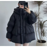 Giubbotto imbottito oversize, caldo, inverno, tendenza