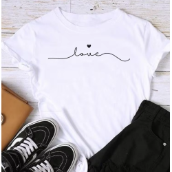 tshirt, love, mode, tendance, confort, besoin, style, originalité, douceur.