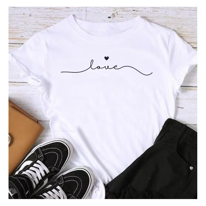 camiseta, amor, moda, tendencia, comodidad, necesidad, estilo, originalidad, suavidad.