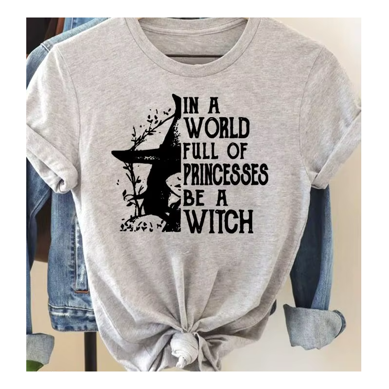 Bruja moderna, Sé tú mismo, camiseta, feminista, inconformista, emancipación, autoexpresión, algodón-poliéster