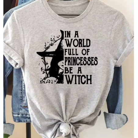 Modern Witch, Be Yourself, T-shirt, Feminist, Anti-Conformist, Empowerment, Self-Expression, Cotton-Polyester