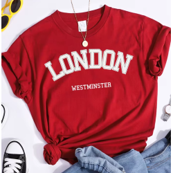 London t-shirt, vintage, Westminster, Big Ben, women's fashion