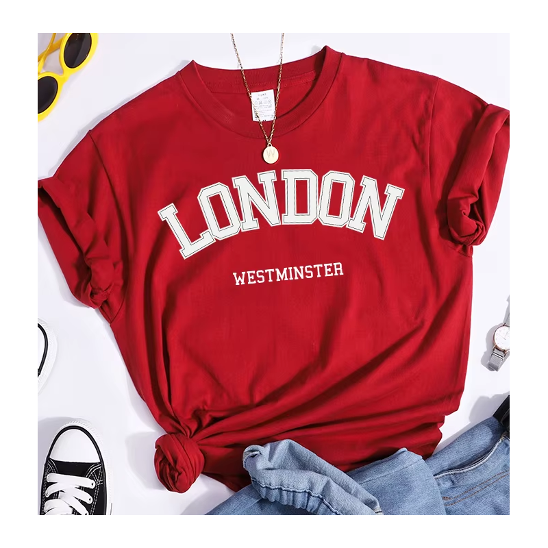 London t-shirt, vintage, Westminster, Big Ben, women's fashion