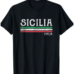 women's t-shirt, italian fashion, vintage clothing, sicily, gift, palermo