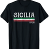 women's t-shirt, italian fashion, vintage clothing, sicily, gift, palermo