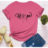 T-shirt Hope Flots: Poesia e dolcezza