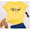 T-shirt Hope Flots: Poesia e dolcezza